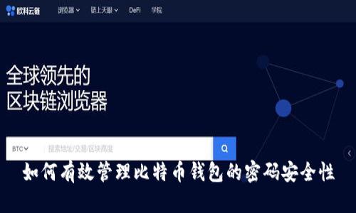 如何有效管理比特币钱包的密码安全性