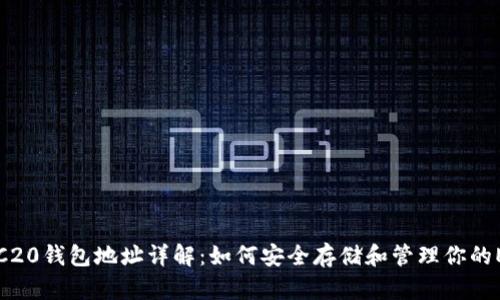 以太坊ERC20钱包地址详解：如何安全存储和管理你的ERC20代币