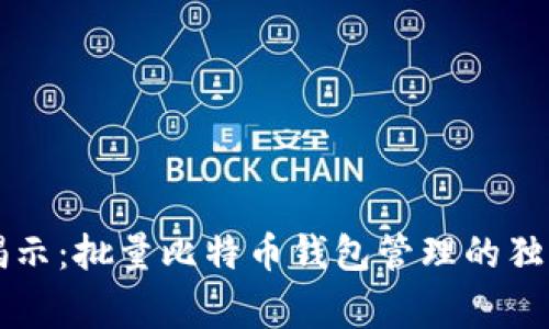 专家揭示:批量比特币钱包管理的独家秘诀