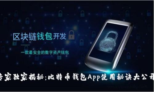 专家独家揭秘：比特币钱包App使用秘诀大公开！