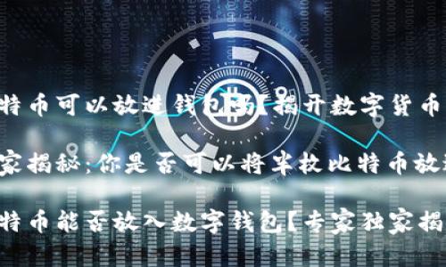 半枚比特币可以放进钱包吗？揭开数字货币的秘密！

专家独家揭秘：你是否可以将半枚比特币放进钱包？

半枚比特币能否放入数字钱包？专家独家揭秘！